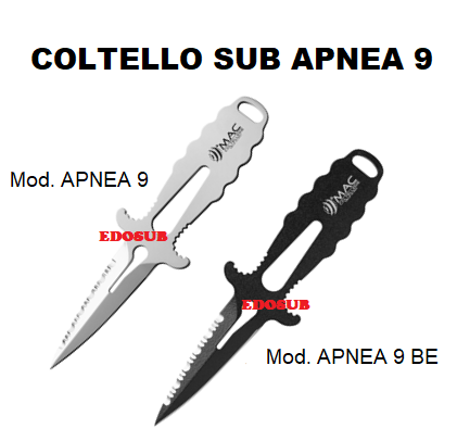 Coltello da sub Killer lama da 8.6 cm. - Cressi